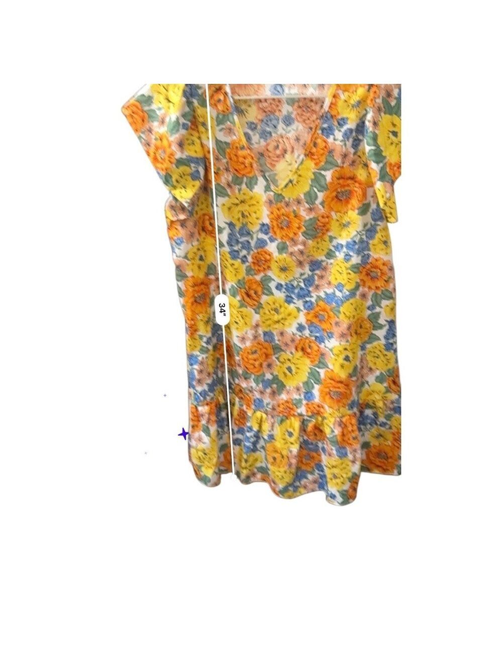 SHEIN Women’s Popping with Color Floral Dress Size Medium Shoes Available S10 - Picture 11 of 15